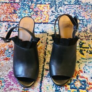 14th & Union Open-Toe Heels